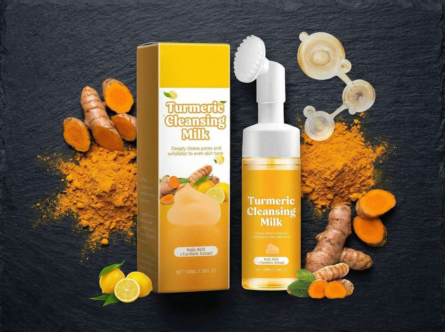 Golden Calm Turmeric Facial Milk – Soothe, Brighten & R.