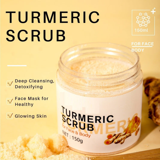 Glow Naturally: Turmeric Body Scrub for Soft, Radiant Skin - Unica Beauty Essentials