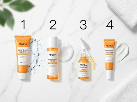 "Simple. Powerful. Glowing. A Four-Step Turmeric & Niacinamide Ritual for Brighter Skin" - Unica Beauty Essentials