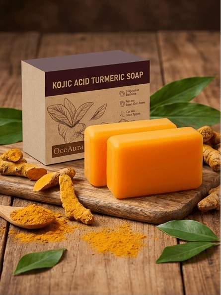Kojic Acid & Turmeric Soap Set - Unica Beauty Essentials