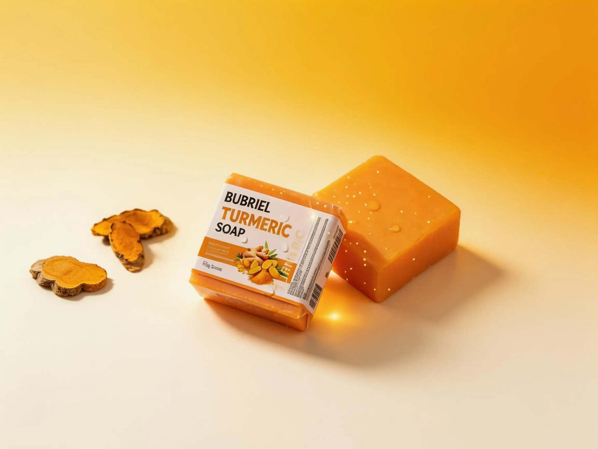 ✨ Golden Glow Turmeric Facial Soap - Unica Beauty Essentials