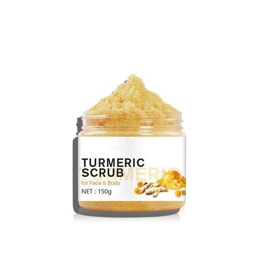Golden Glow Turmeric Body Scrub – Exfoliate & Brighten Skin - Unica Beauty Essentials