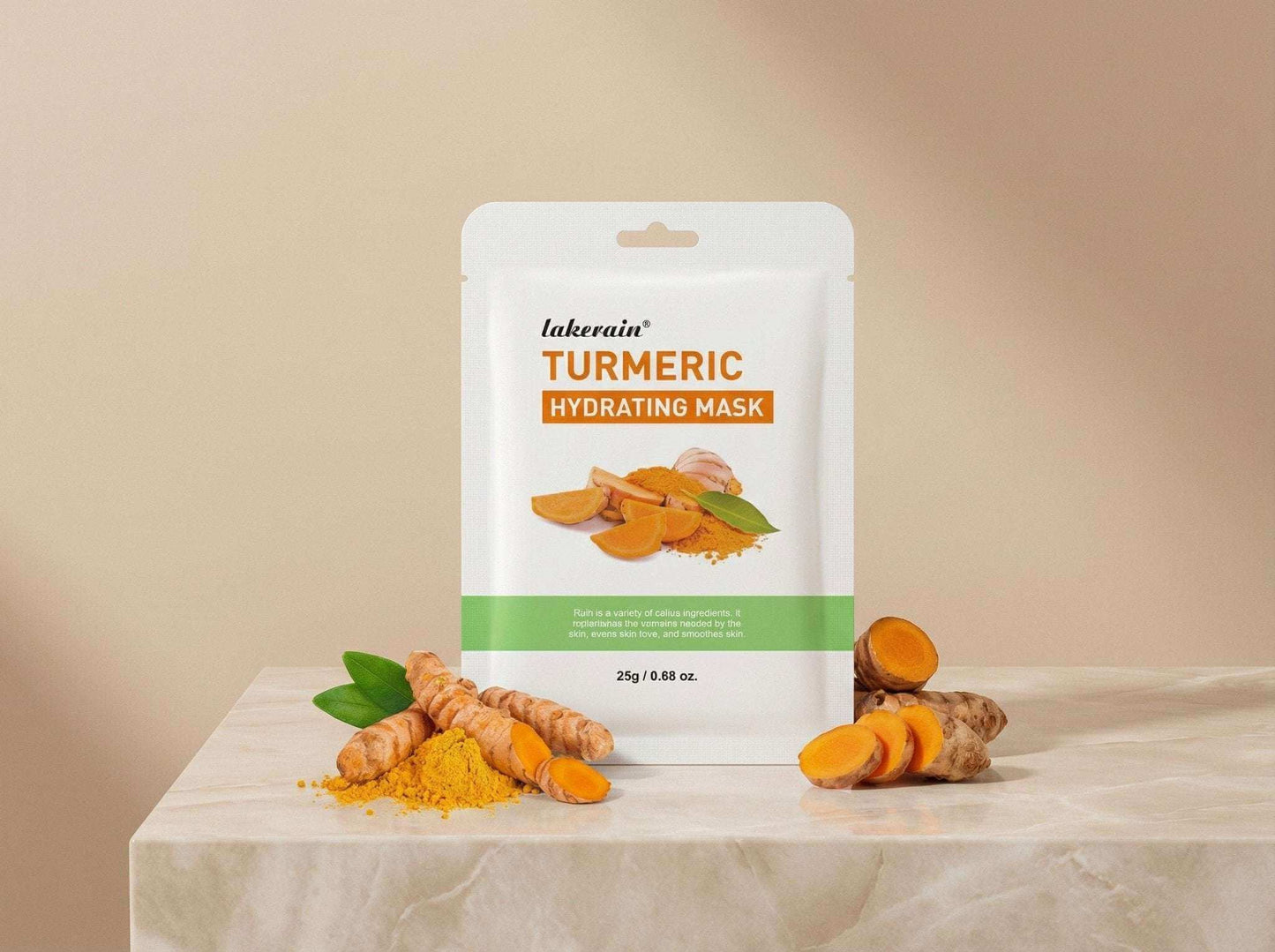 Golden Glow Turmeric Facial Mask – Hydrate, Brighten & Renew.