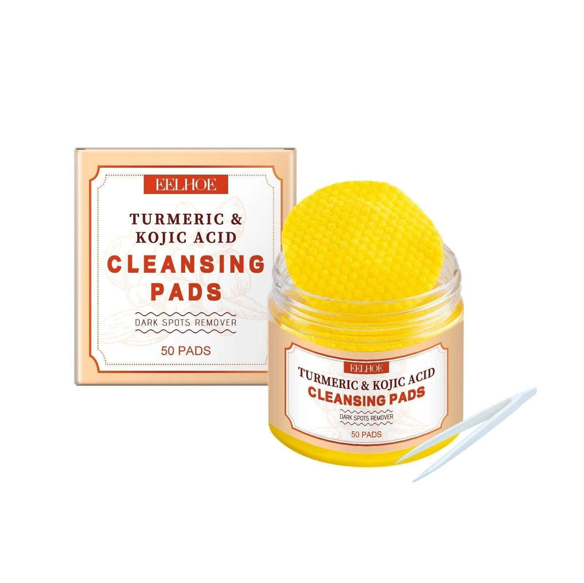 ✨ Radiant Renewal Turmeric Exfoliating Cleansing Pads – Brighten & Refresh.