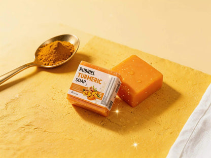 ✨ Golden Glow Turmeric Facial Soap - Unica Beauty Essentials