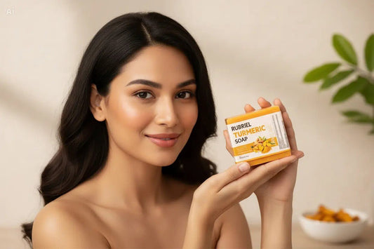 ✨ Golden Glow Turmeric Facial Soap - Unica Beauty Essentials