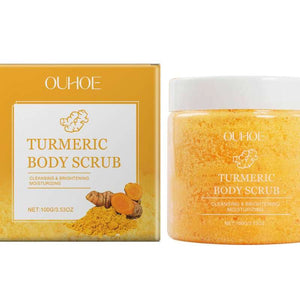 ✨ Turmeric Radiance Ritual Body Scrub – Reveal, Renew & Shine.