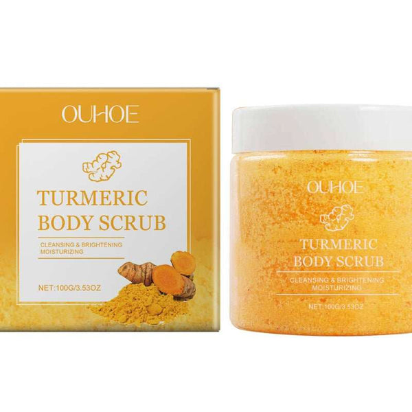 ✨ Turmeric Radiance Ritual Body Scrub – Reveal, Renew & Shine.