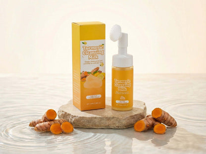 Golden Calm Turmeric Facial Milk – Soothe, Brighten & R.