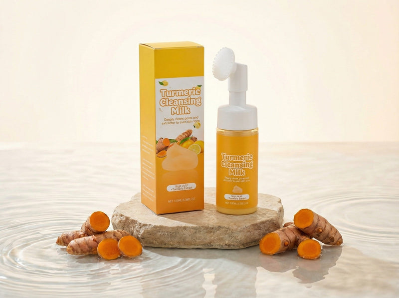 Golden Calm Turmeric Facial Milk – Soothe, Brighten & R.