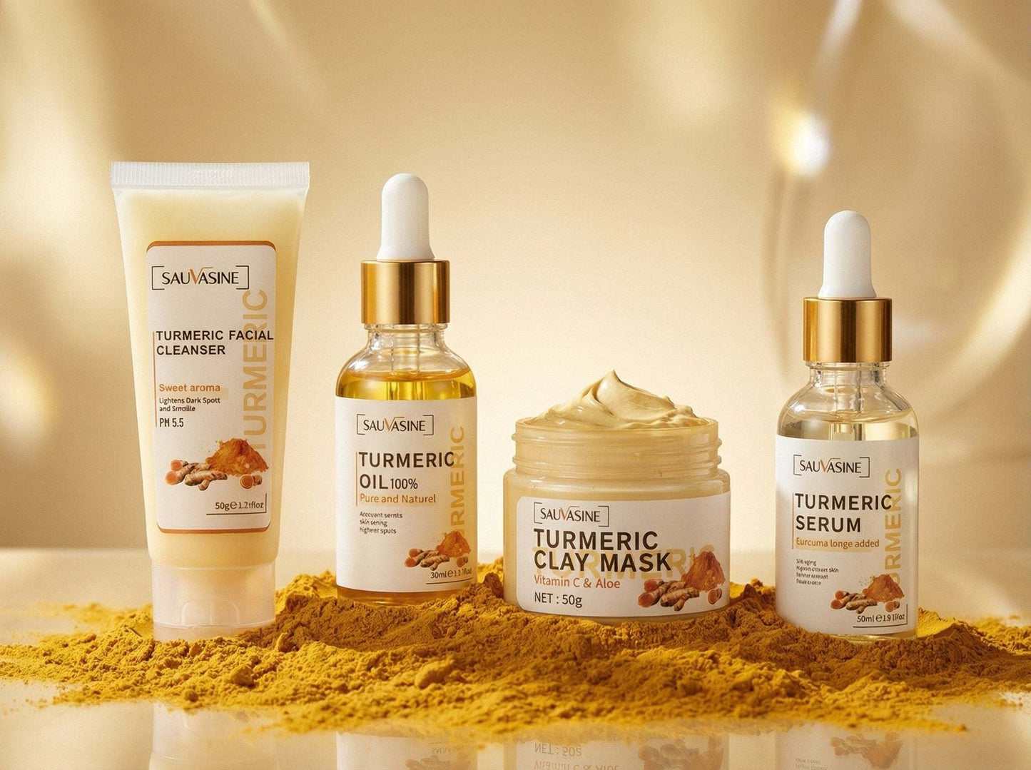 Radiant Revival Turmeric Kit - Unica Beauty Essentials