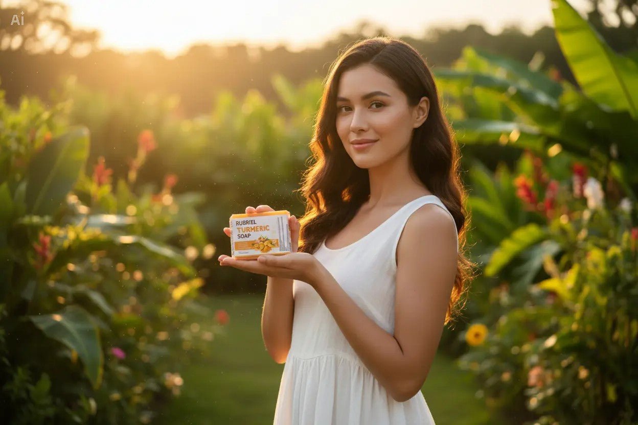 ✨ Golden Glow Turmeric Facial Soap - Unica Beauty Essentials