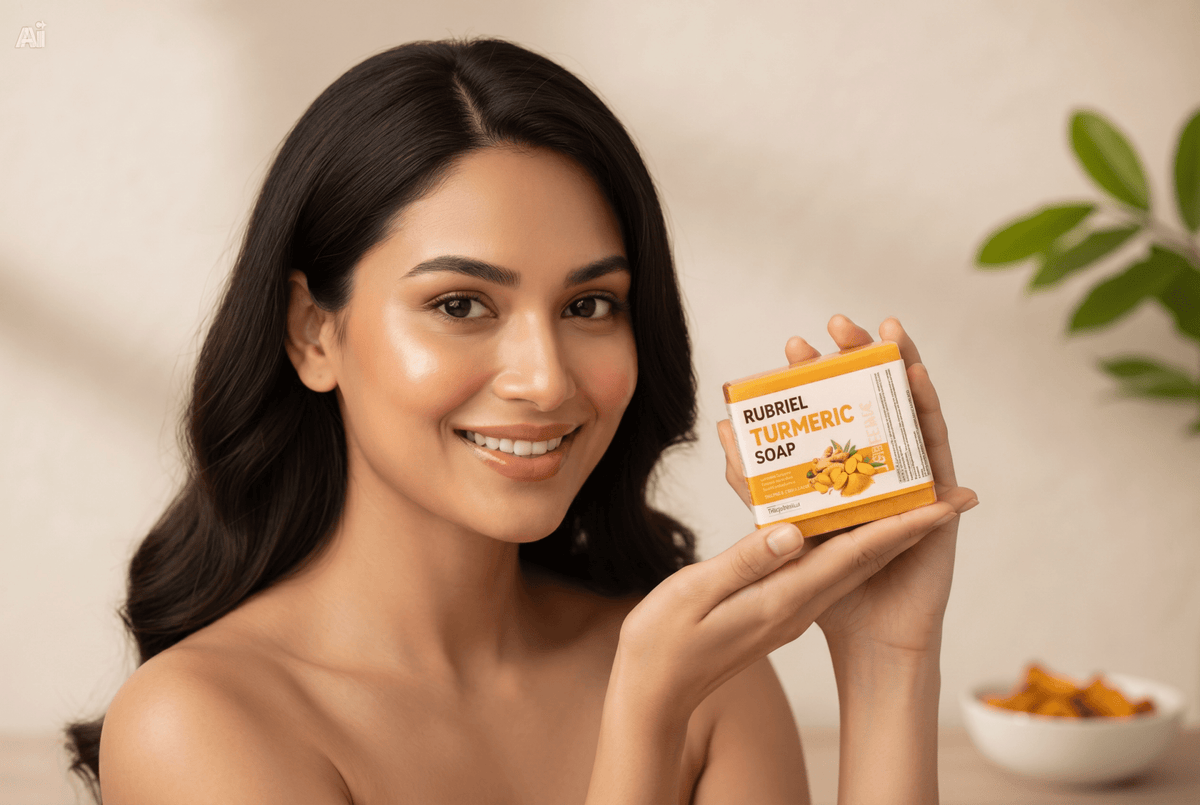 Golden Rubriel Turmeric Soap - Unica Beauty Essentials