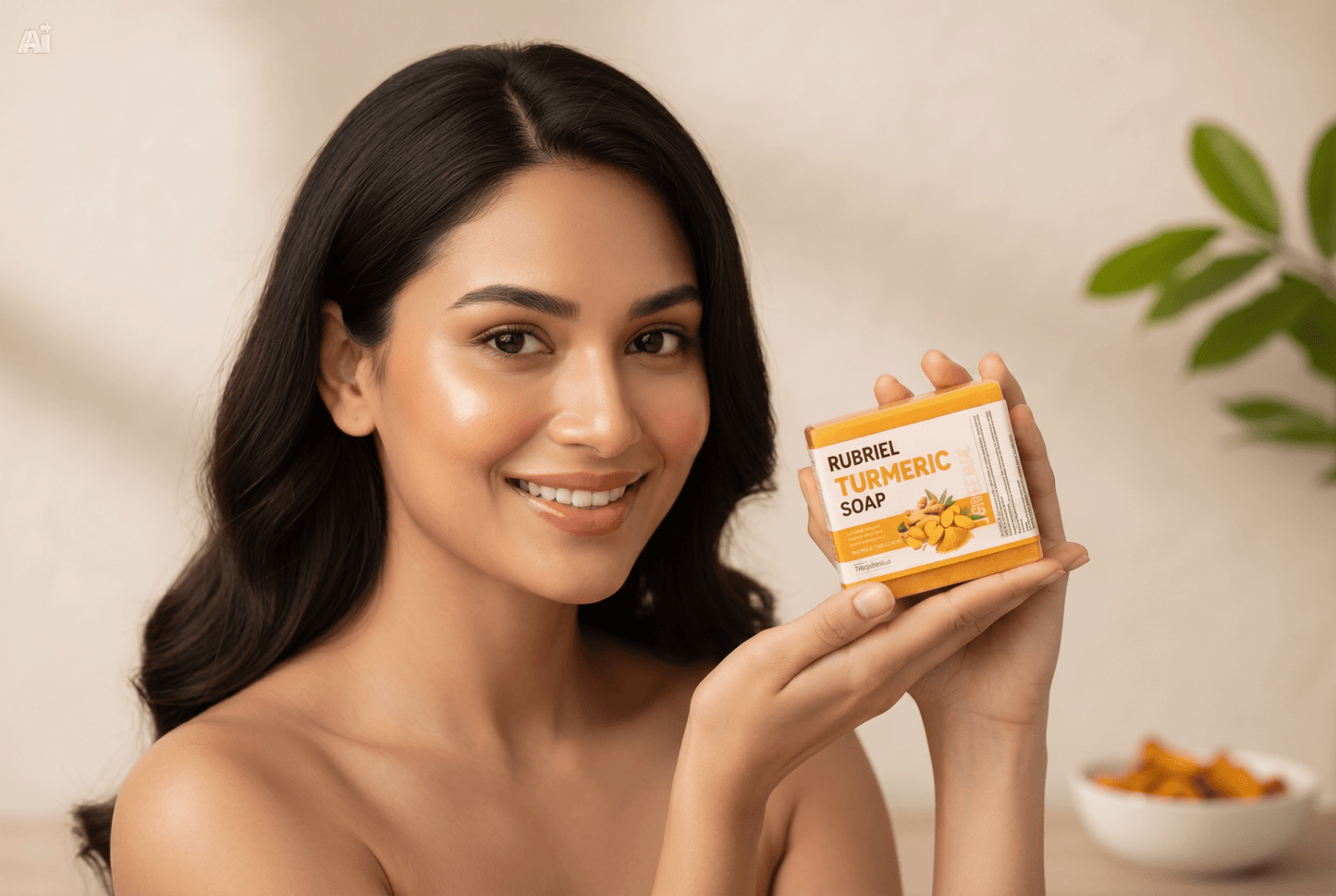 Golden Rubriel Turmeric Soap - Unica Beauty Essentials