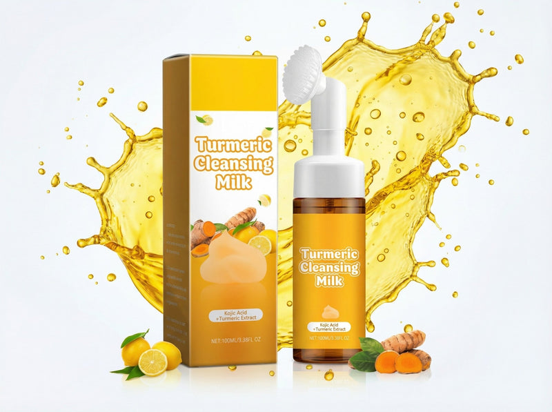 Golden Calm Turmeric Facial Milk – Soothe, Brighten & R.