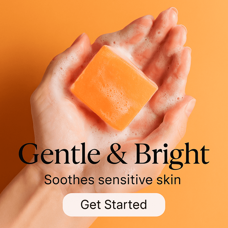 Golden Glow Turmeric Facial Soap - Unica Beauty Essentials