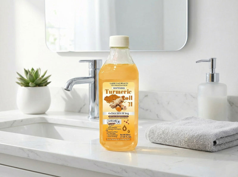 ✨ Radiant Serenity Turmeric Body Oil – Deep Comfort & Lasting Glow.