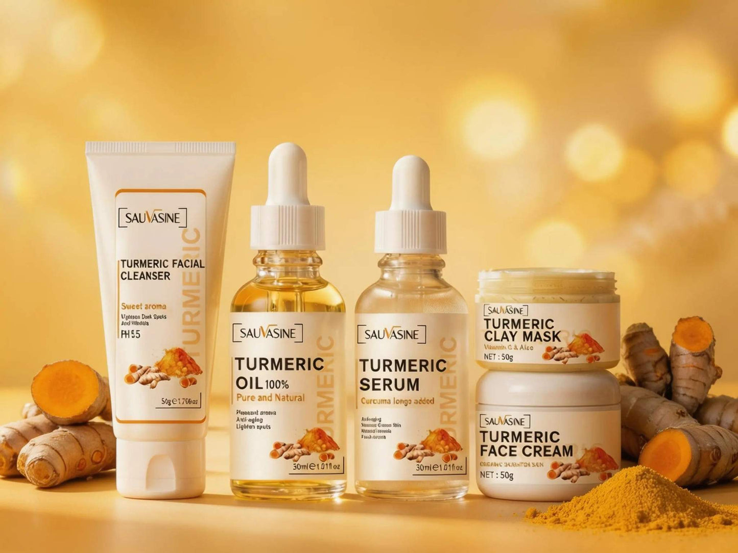 ✨ Golden Revival Turmeric Kit - Unica Beauty Essentials
