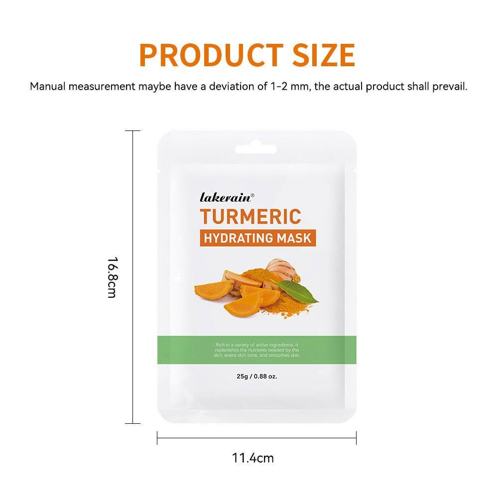 Golden Glow Turmeric Facial Mask – Hydrate, Brighten & Renew.