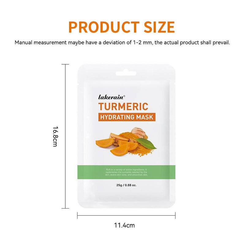 Golden Glow Turmeric Facial Mask – Hydrate, Brighten & Renew.