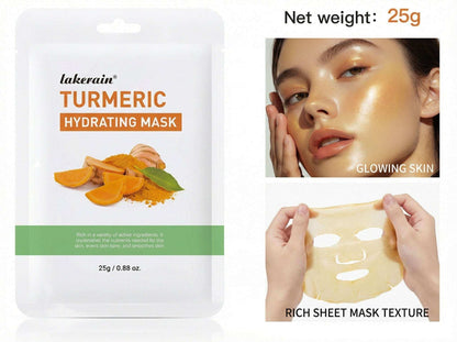 Golden Glow Turmeric Facial Mask – Hydrate, Brighten & Renew.
