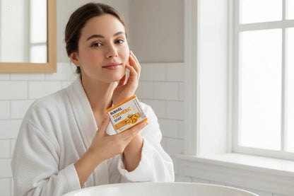 ✨ Golden Glow Turmeric Facial Soap - Unica Beauty Essentials