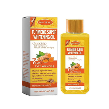 Radiant Harmony Turmeric Body Oil – Brighten, Nourish & Even Skin Tone Naturally - Unica Beauty Essentials