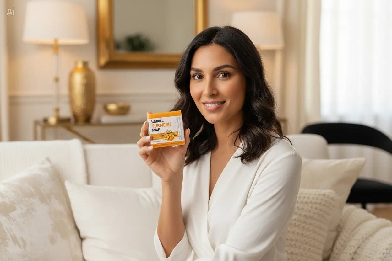 ✨ Golden Glow Turmeric Facial Soap - Unica Beauty Essentials