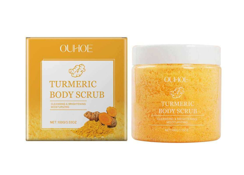 ✨ Turmeric Radiance Ritual Body Scrub – Reveal, Renew & Shine.