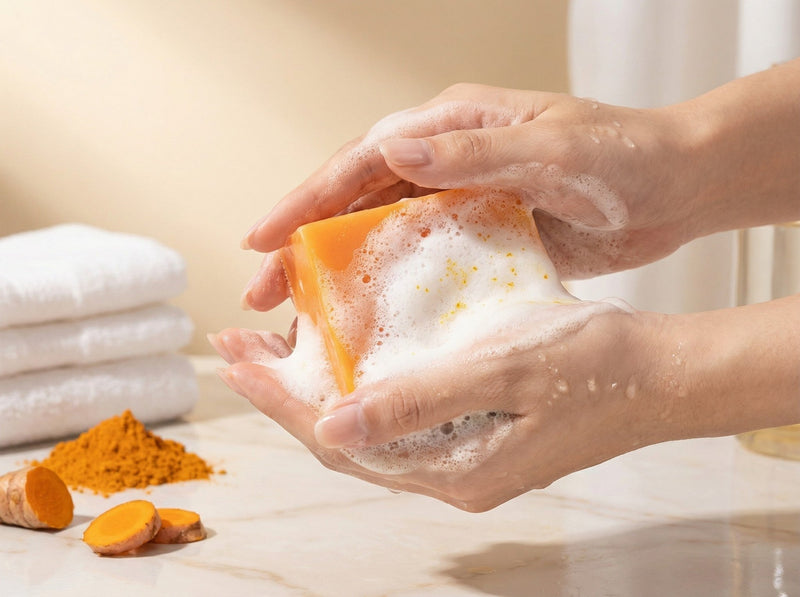 Golden Glow Turmeric Facial Soap - Unica Beauty Essentials