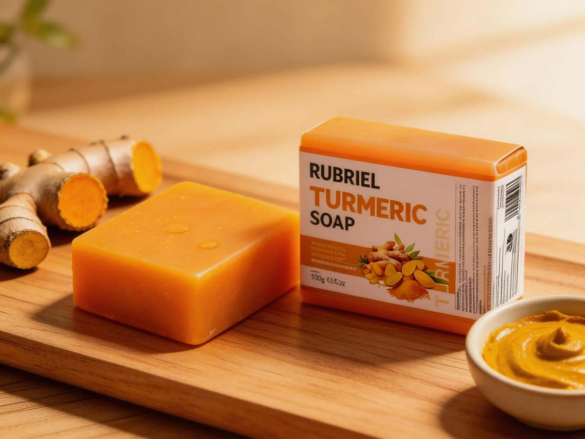 ✨ Golden Glow Turmeric Facial Soap - Unica Beauty Essentials