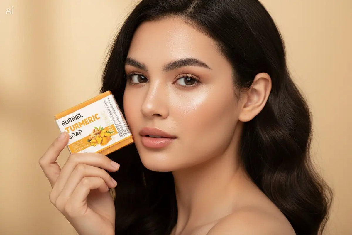 ✨ Golden Glow Turmeric Facial Soap - Unica Beauty Essentials